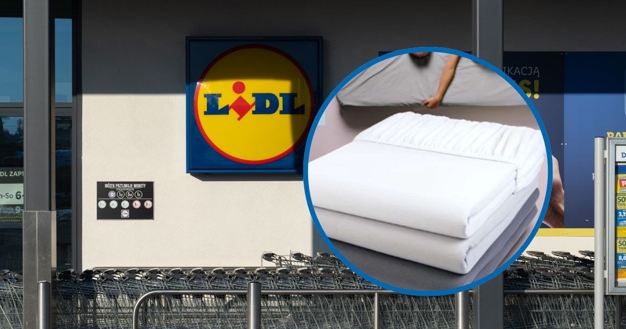 Prześcieradła 50% taniej w Lidlu! /Lidl /INTERIA.PL