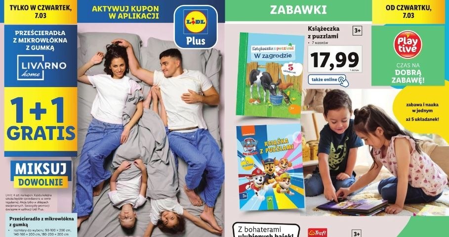 Prześcieradła w gratisie od Lidla! /Lidl /INTERIA.PL