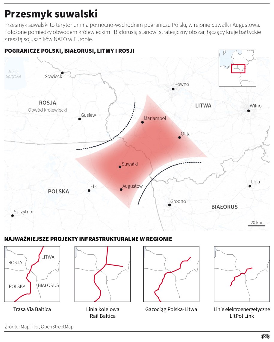 Przesmyk suwalski /Michał Czernek /PAP