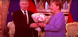 "Przestańcie sponsorować wojnę". Ukraińskie wojsko pokazuje zdjęcie Merkel