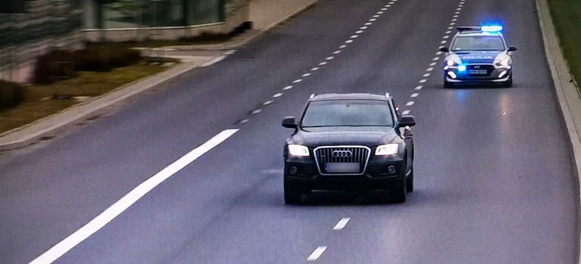 Przestępca, który uciekał przed policją został zatrzymany na trzy miesiące. /Policja