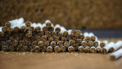 Przestępcy chcieli okraść... nielegalną fabrykę papierosów. CBŚP zatrzymało 16 osób