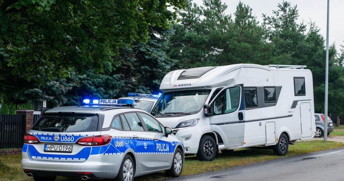 Przestępcy kradli chętnie m.in. kampery /Policja