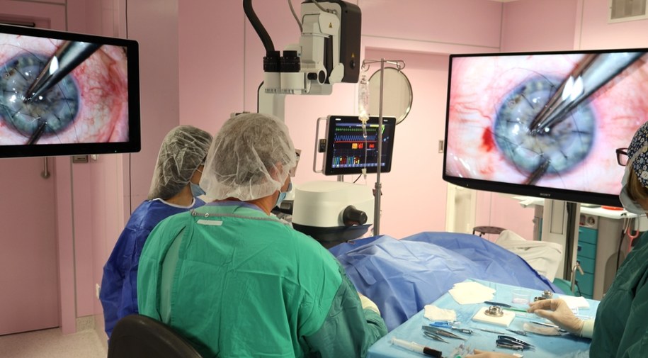 Przeszczep rogówki /Wojewódzki Szpital Specjalistyczny im. św. Barbary w Sosnowcu /