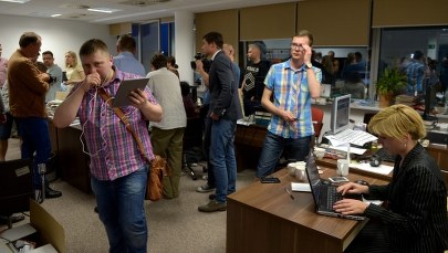 Przeszukanie w redakcji "Wprost". Prokuratura nie upubliczni dziś filmu