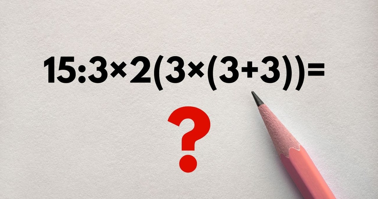 Przetestuj swoją wiedzę w zagadce matematycznej z nawiasami /Canva Pro /Canva Pro