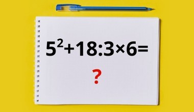 Przetestuj swoje umiejętności. Zagadka matematyczna na sprawność mózgu