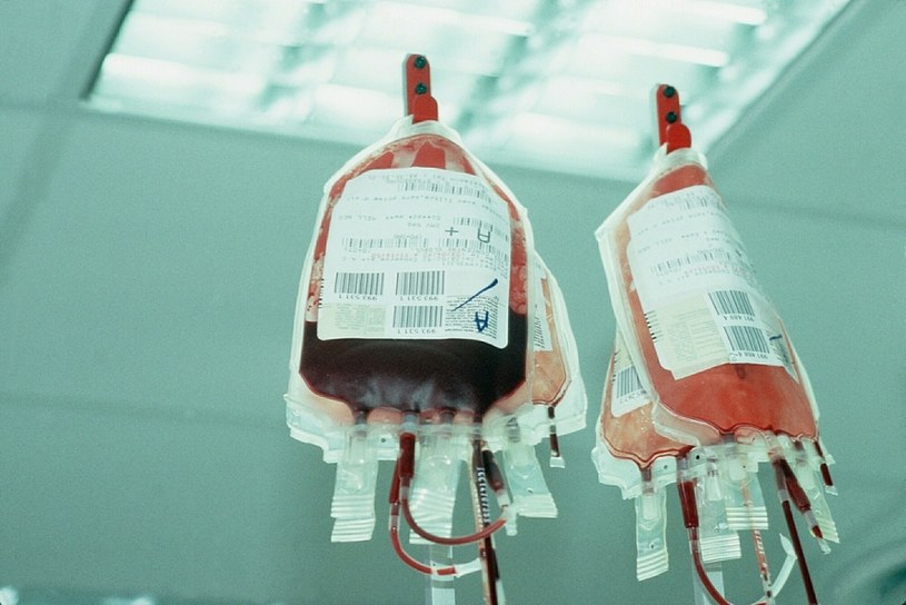 Przetoczenie krwi o niewłaściwej grupie, może dla pacjenta skończyć się zgonem na skutek wstrząsu poprzetoczeniowego /AP/EAST NEWS /East News /East News