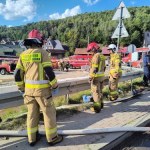 Przewiercony gazociąg w Tylmanowej. Konieczna była ewakuacja