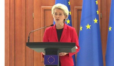 Przewodnicząca KE: Rosja używa energetyki jak broni