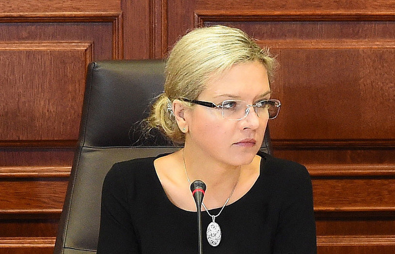 Przewodnicząca komisji ds. Amber Gold Małgorzata Wassermann /PAP