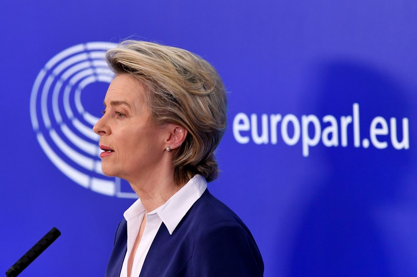 Przewodnicząca Komisji Europejskiej Ursula von der Leyen /JOHN THYS /AFP