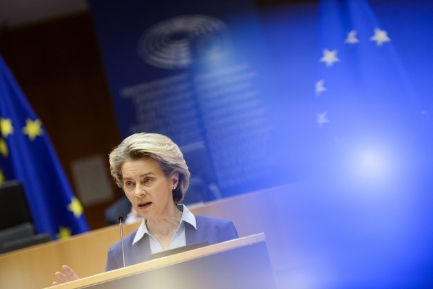 Przewodnicząca Komisji Europejskiej Ursula von der Leyen /JOHANNA GERON / POOL /PAP/EPA