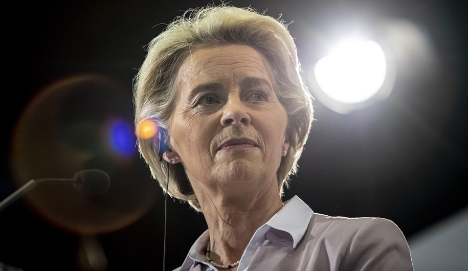 Przewodnicząca Komisji Europejskiej Ursula von der Leyen /Martin Divisek /PAP/EPA