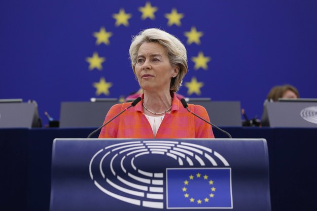 Przewodnicząca Komisji Europejskiej  Ursula von der Leyen /JULIEN WARNAND /PAP/EPA