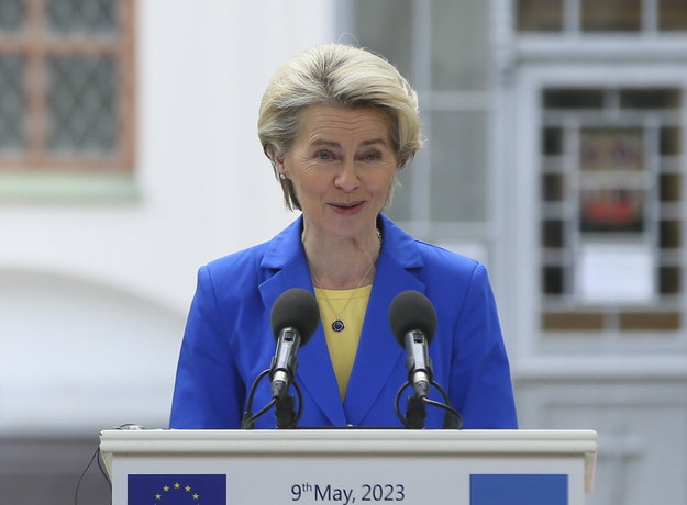 Przewodnicząca Komisji Europejskiej Ursulą von der Leyen /STEPAN FRANKO /PAP/EPA