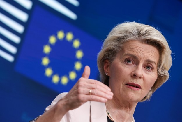 Przewodnicząca Komisji Europejskiej Ursula von der Leyen /OLIVIER HOSLET/AFP/ /PAP