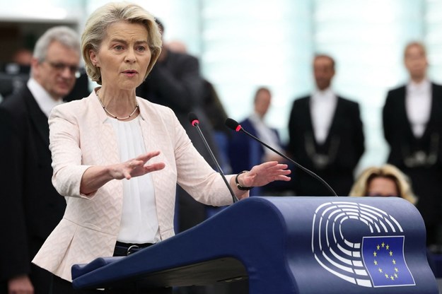 Przewodnicząca Komisji Europejskiej Ursula von der Leyen /FREDERICK FLORIN/AFP/East News /East News