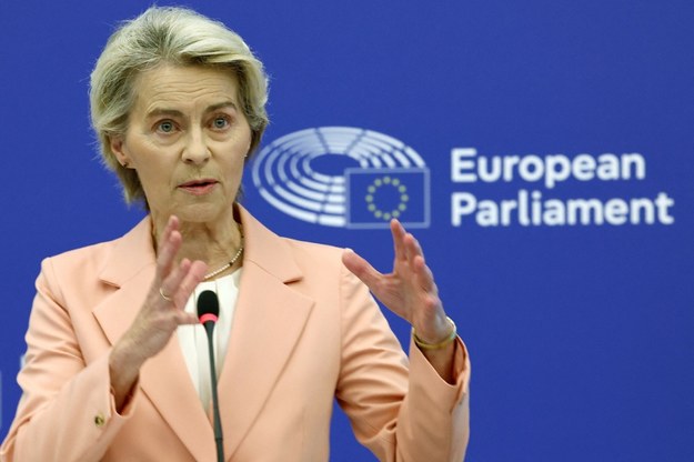 Przewodnicząca Komisji Europejskiej Ursula von der Leyen /FREDERICK FLORIN/AFP/East News /East News