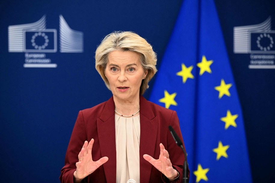 Przewodnicząca Komisji Europejskiej Ursula Von der Leyen /NICOLAS TUCAT/AFP /East News