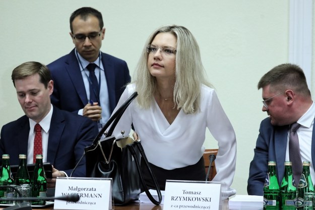 Przewodnicząca komisji Małgorzata Wassermann podczas posiedzenia sejmowej komisji śledczej ds. Amber Gold / 	Tomasz Gzell    /PAP