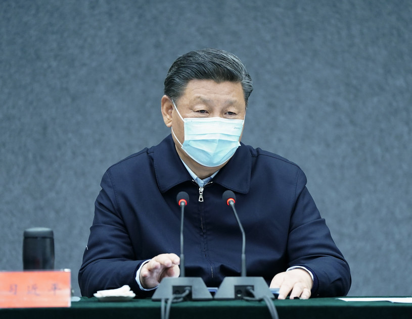 Przewodniczący Chińskiej Republiki Ludowej Xi Jinping /Yan Yan/Xinhua News /East News
