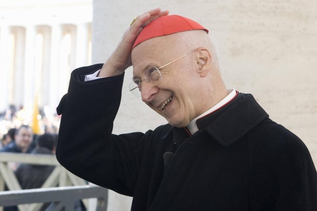 Przewodniczący Episkopatu Włoch kardynał Angelo Bagnasco /Photoshot/CASILLI/SINTESI  /PAP