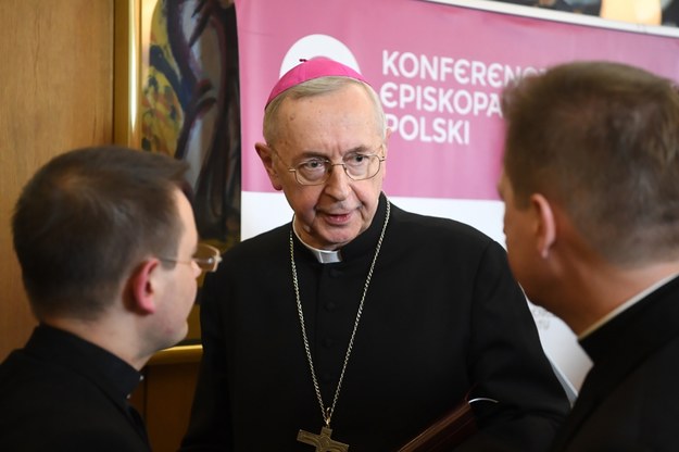 Przewodniczący KEP abp Stanisław Gądecki /Piotr Nowak /PAP