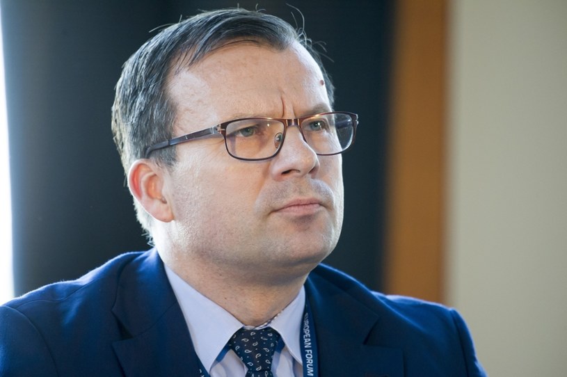 Przewodniczący komisji kodyfikacyjnej Marcin Zieleniecki /Wojciech Stróżyk /Reporter