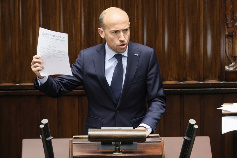 Przewodniczący KP KO Borys Budka / PAP/Leszek Szymański /PAP/EPA