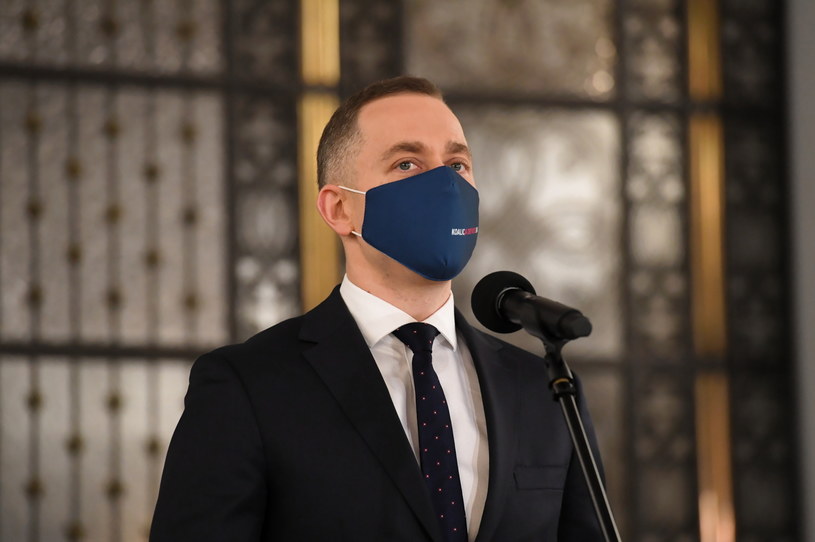 Przewodniczący KP KO Cezary Tomczyk /Piotr Nowak /PAP