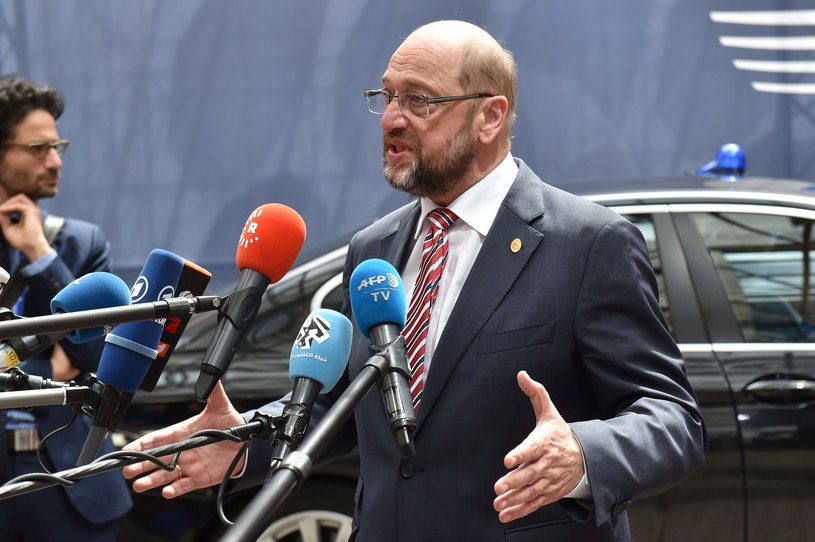 Przewodniczący Parlamentu Europejskiego Martin Schulz /PHILIPPE HUGUEN /East News