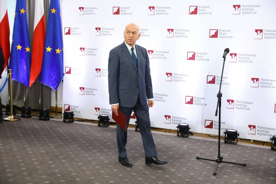 Przewodniczący PKW Wiesław Kozielewicz /Rafał Guz /PAP
