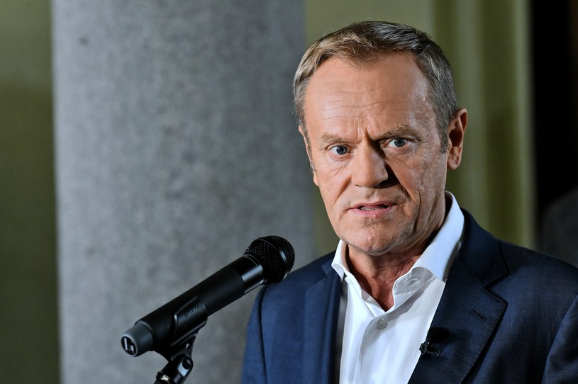 Przewodniczący Platformy Obywatelskiej Donald Tusk / 	Maciej Kulczyński    /PAP