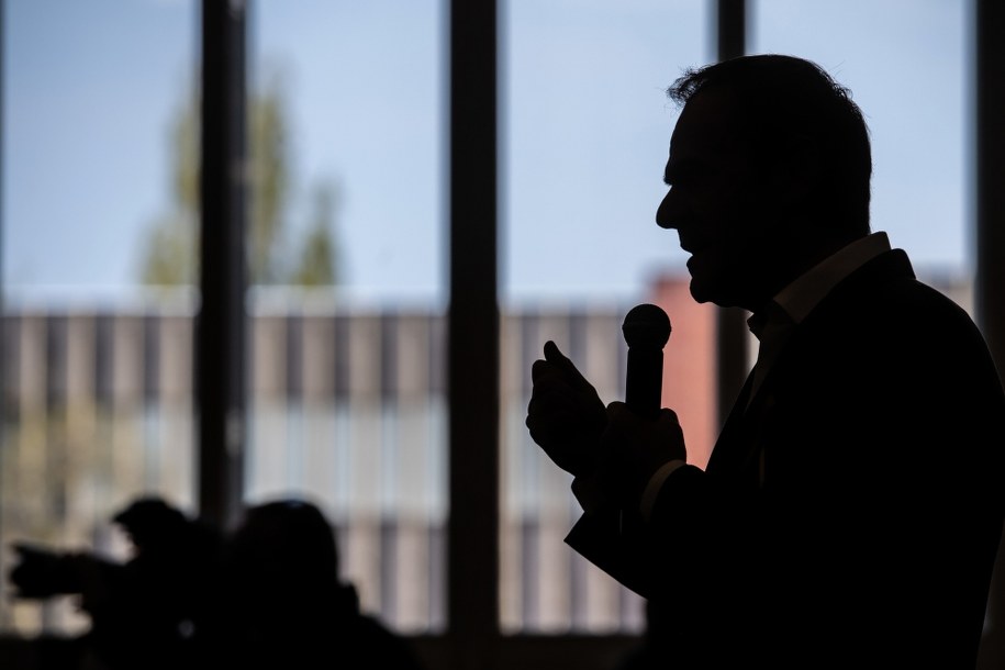 Przewodniczący PO Donald Tusk /Wojtek Jargiło /PAP