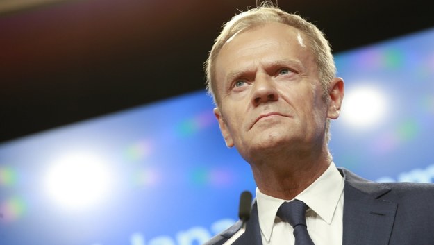 Przewodniczący Rady Europejskiej Donald Tusk /OLIVIER HOSLET /PAP/EPA