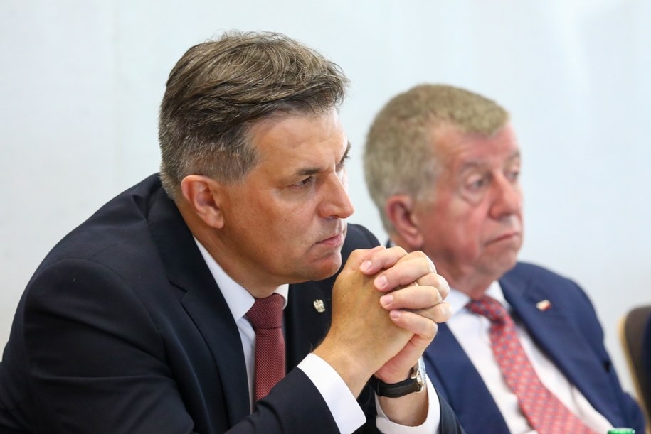 Przewodniczący sejmowej Komisji Obrony Narodowej Michał Jach /Tomasz Gzell /PAP