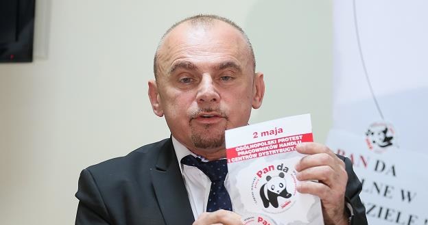 Przewodniczący Sekcji Banków Handlu i Usług w NSZZ Solidarność Alfred Bujara /PAP