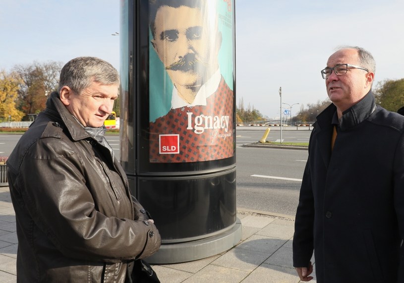Przewodniczący SLD Włodzimierz Czarzasty oraz wiceprzewodniczący SLD Jerzy Wenderlich /Paweł Supernak /PAP