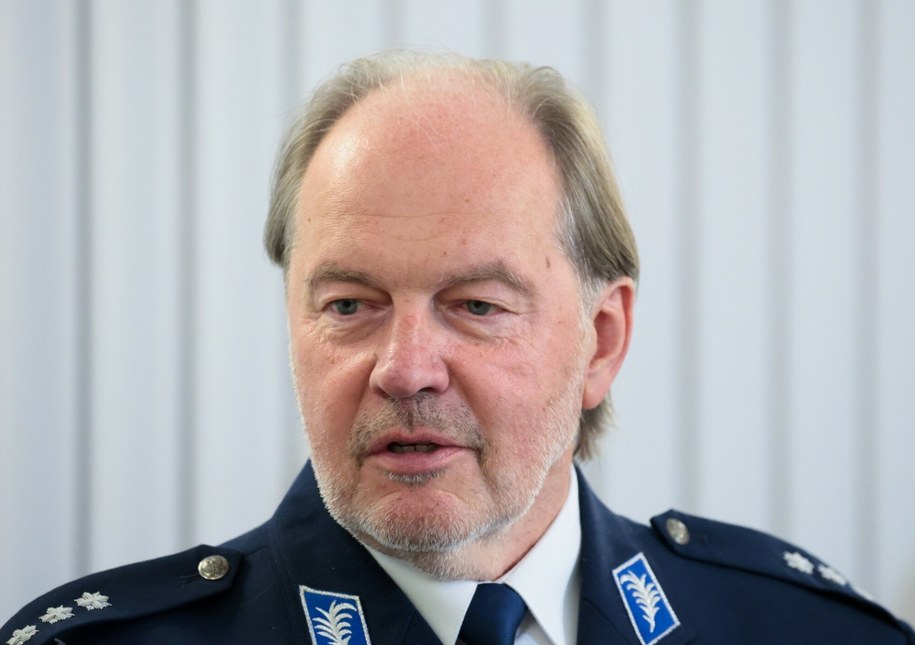 Przewodniczący zarządu głównego NSZZ Policjantów Rafał Jankowski /Adam Burakowski /East News