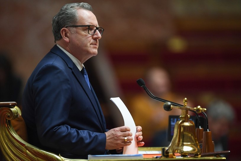 Przewodniczący Zgromadzenia Narodowego Richard Ferrand /Christophe ARCHAMBAULT  /AFP