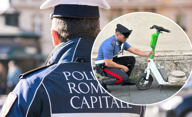 Przewoził starożytny artefakt na elektrycznej hulajnodze. Włoska policja zatrzymała niemieckiego turystę