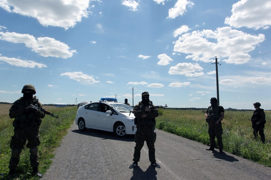 Przez całą minioną noc trwały walki sił ukraińskich z separatystami w milionowym Doniecku /IGOR KOVALENKO /PAP/EPA