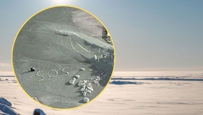 Przez kilka godzin dryfowali na krze. Z lodu ułożyli sygnał SOS