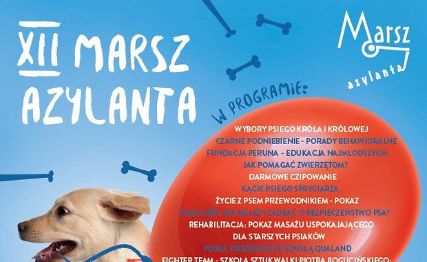 Przez Kraków przejdzie w sobotę XII Marsz Azylanta