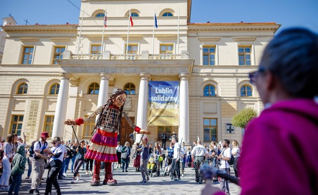 Przez Lublin przeszła "Mała Amal". To część projektu "The Walk"