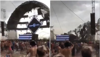 ​Przez nawałnicę runęła scena. Nie żyje znany DJ