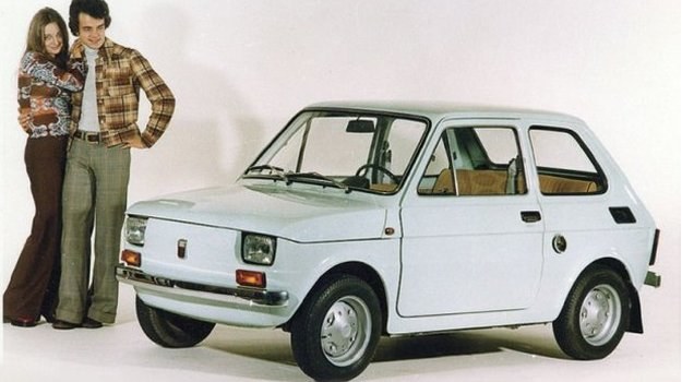 Przez wiele lat Fiat 126p był w Polsce wymarzonym samochodem rodzinnym. /Fiat