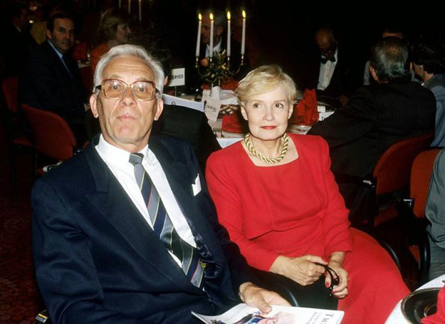 Przez wiele lat na szklanym ekranie Jan Suzin i Edyta Wojtczak tworzyli parę prezenterów /Igor Snieciński /Reporter