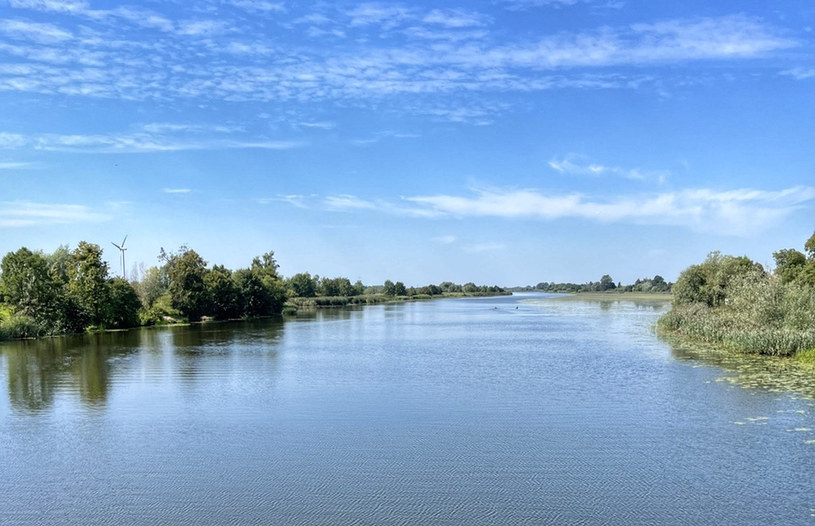 Przez Żuławy Wiślane przepływa kilka rzek. Jedną z nich jest zachwycający Nogat /INTERIA.PL